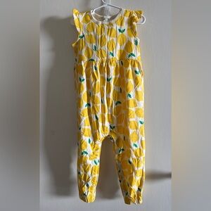 Hanna Andersson Lemon Romper